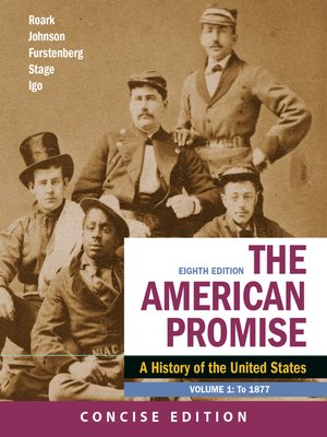 cover image of The American Promise, Concise Edition, Volume 1